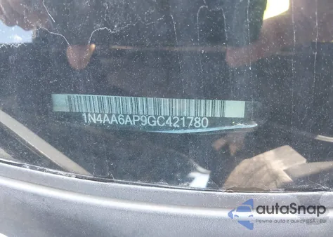 2016 Nissan Maxima 3.5 Sl z USA, uszkodzony, nr VIN 1N4AA6AP9GC421780